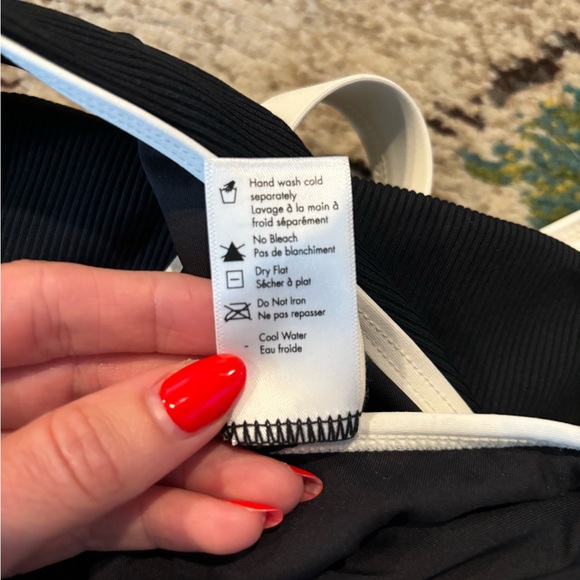 WORN ONCE L Space Ribbed Baewatch One Piece Swimsuit - Picture 5 of 6